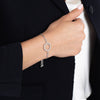 Diamond Circle of Life Bolo Bracelet