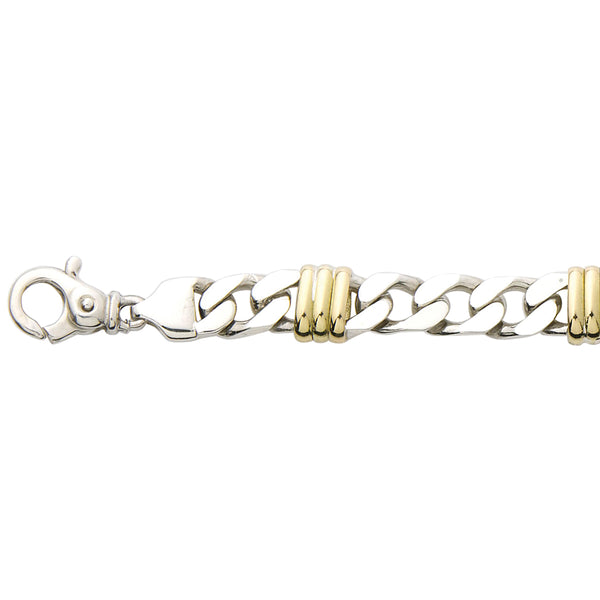 Gold & Silver Gents Bracelet