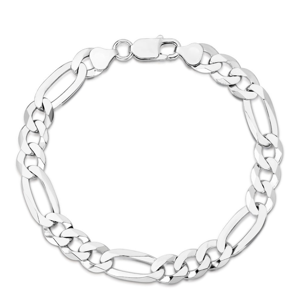 Sterling Silver Figaro Link Bracelet