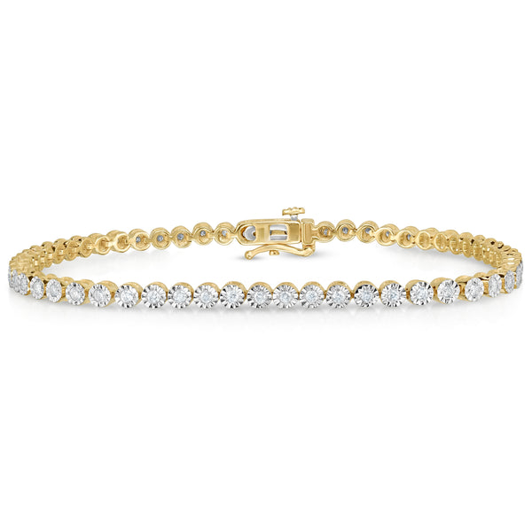 Miracle Plate Diamond Bracelet