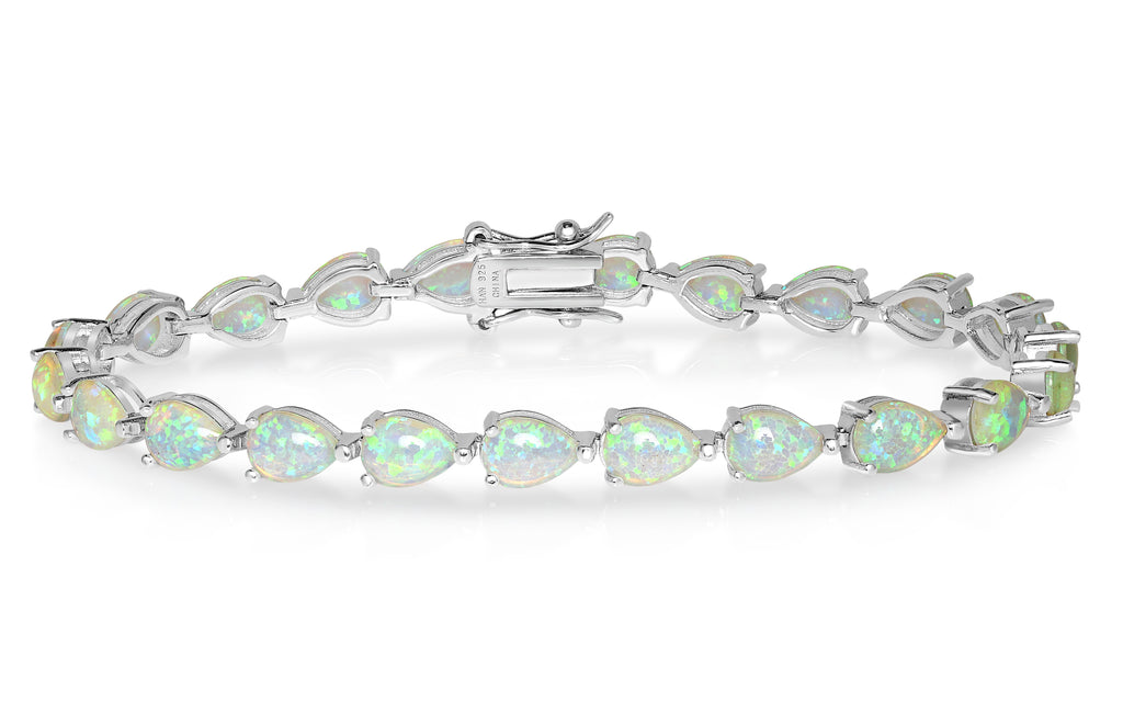 Pear Shaped Opal Bracelet