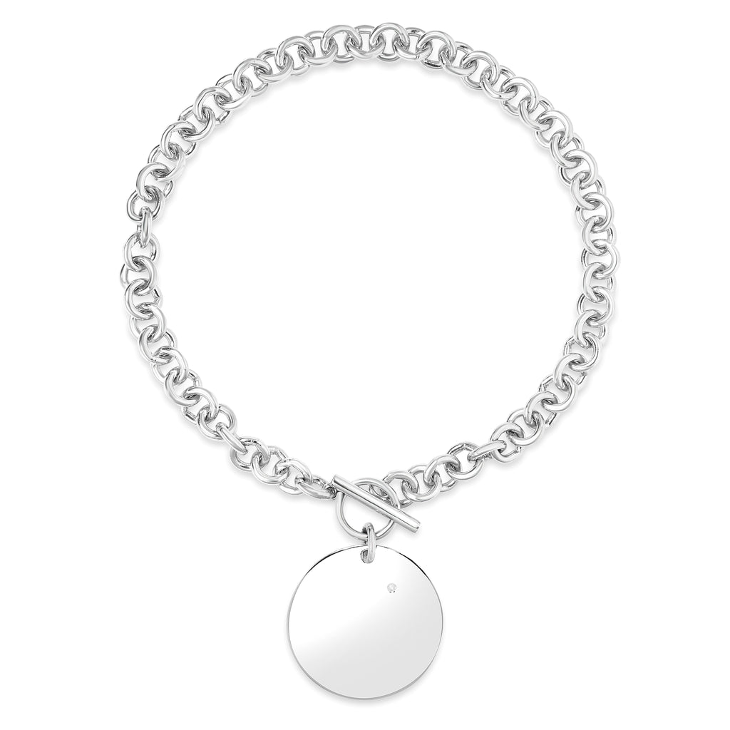 Engravable Toggle Bracelet