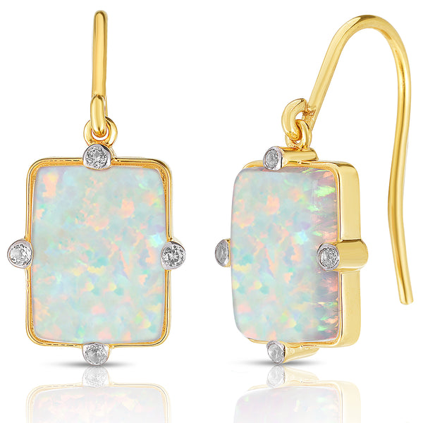 Opal Earrings