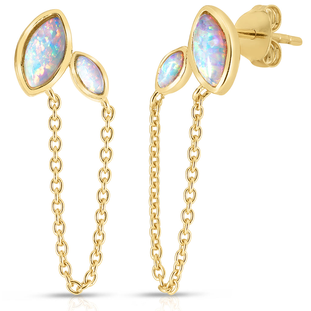 Opal Earrings