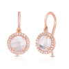Rose Quartz Earrings