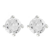 White Topaz Earrings