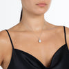 Freshwater Pearl & Diamond Necklace - Final Sale