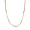 White Topaz Tennis Necklace