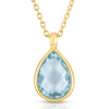 Blue Topaz Necklace
