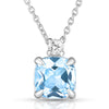 Blue Topaz Necklace
