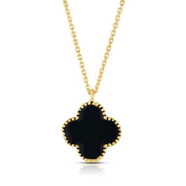 Black Clover Necklace