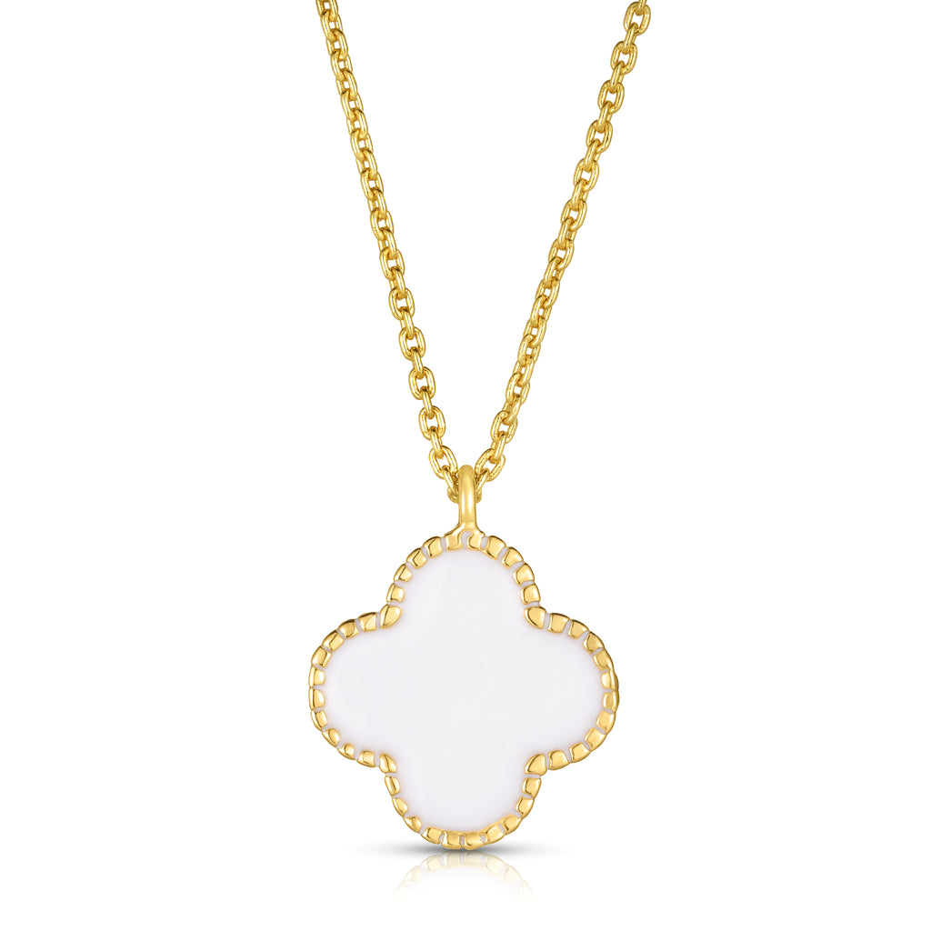 White Clover Necklace