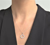 Diamond Circle Necklace