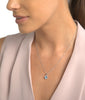 Classic Solitaire Gemstone Necklace