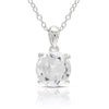 White Topaz Pendant