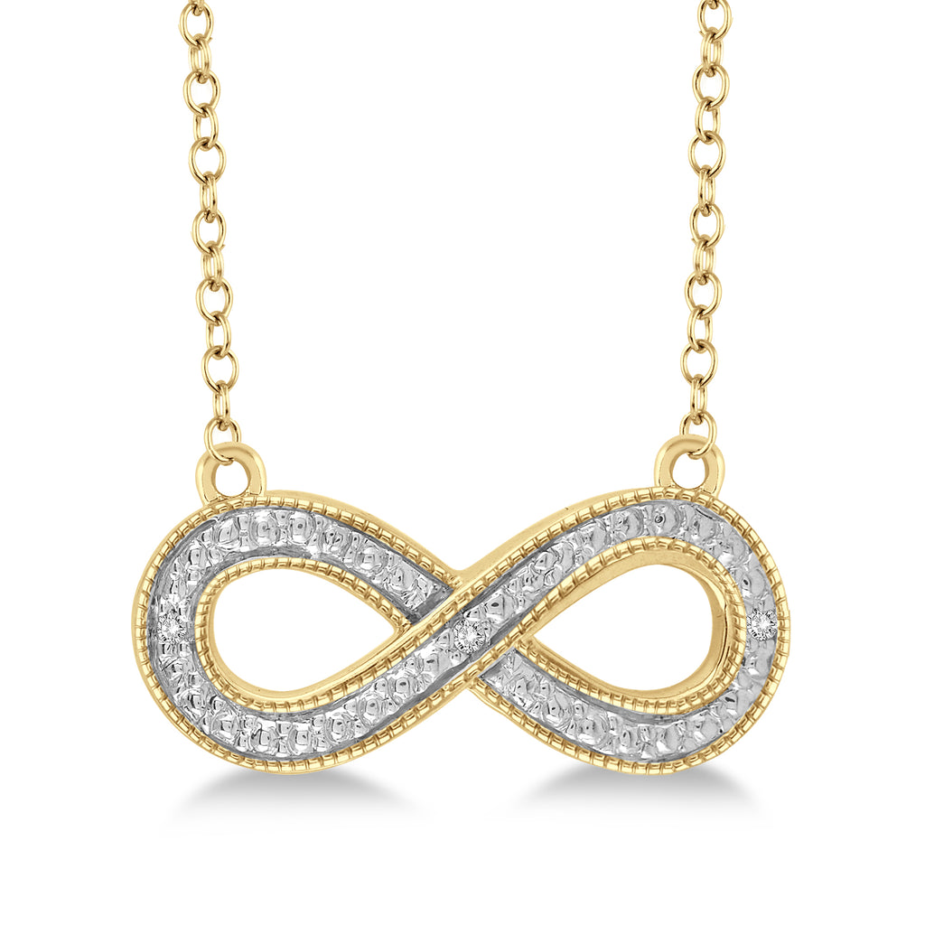 Diamond Infinity Necklace