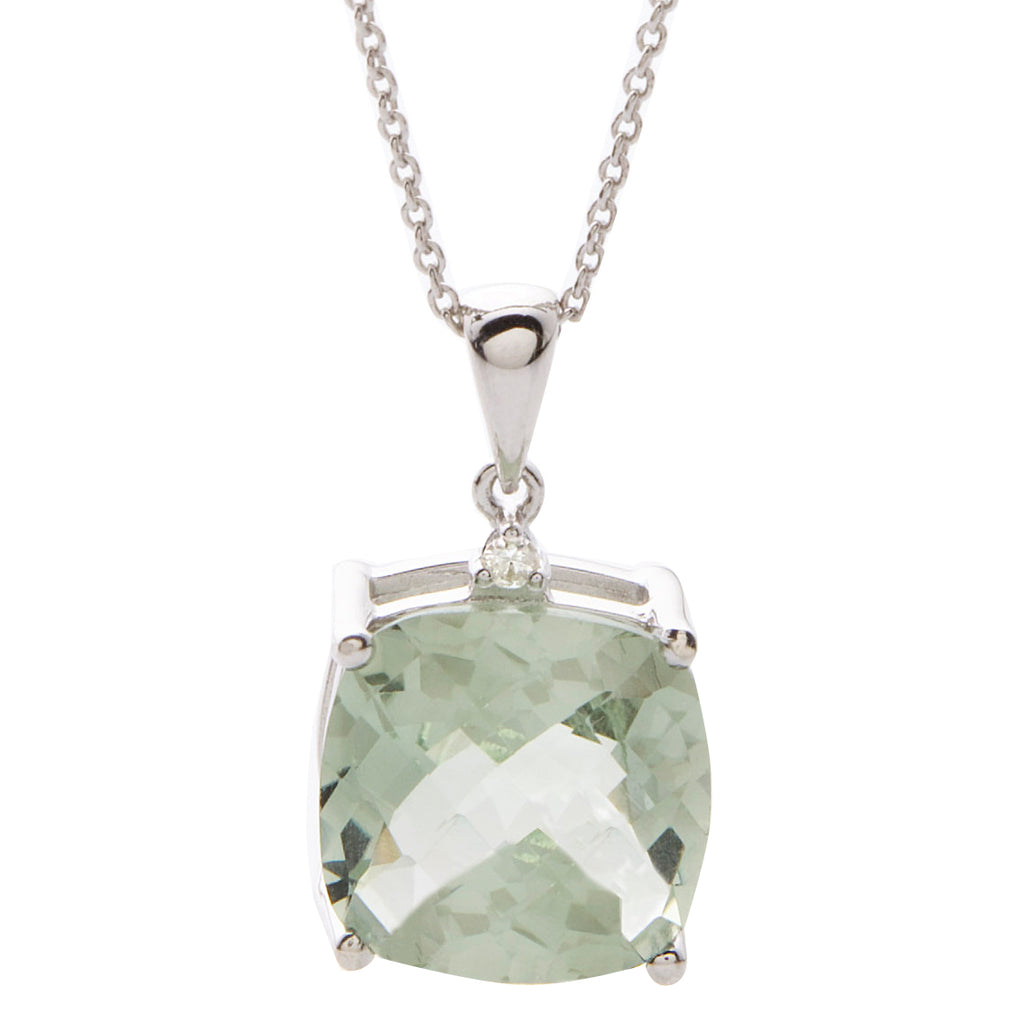 Green Amethyst Necklace