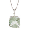 Green Amethyst Necklace