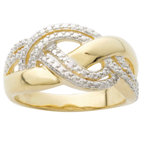 Vermeil Diamond Ring - Final Sale