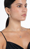 White Topaz Earrings & Necklace Set