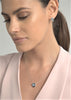 Blue Topaz Earring & Necklace Set
