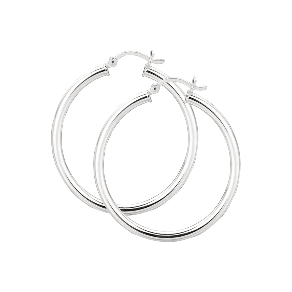 Sterling Silver Hoop Earring Collection