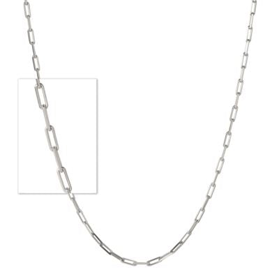 Delicate Paperclip Link Chain