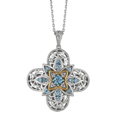 Blue Topaz Necklace - Final Sale