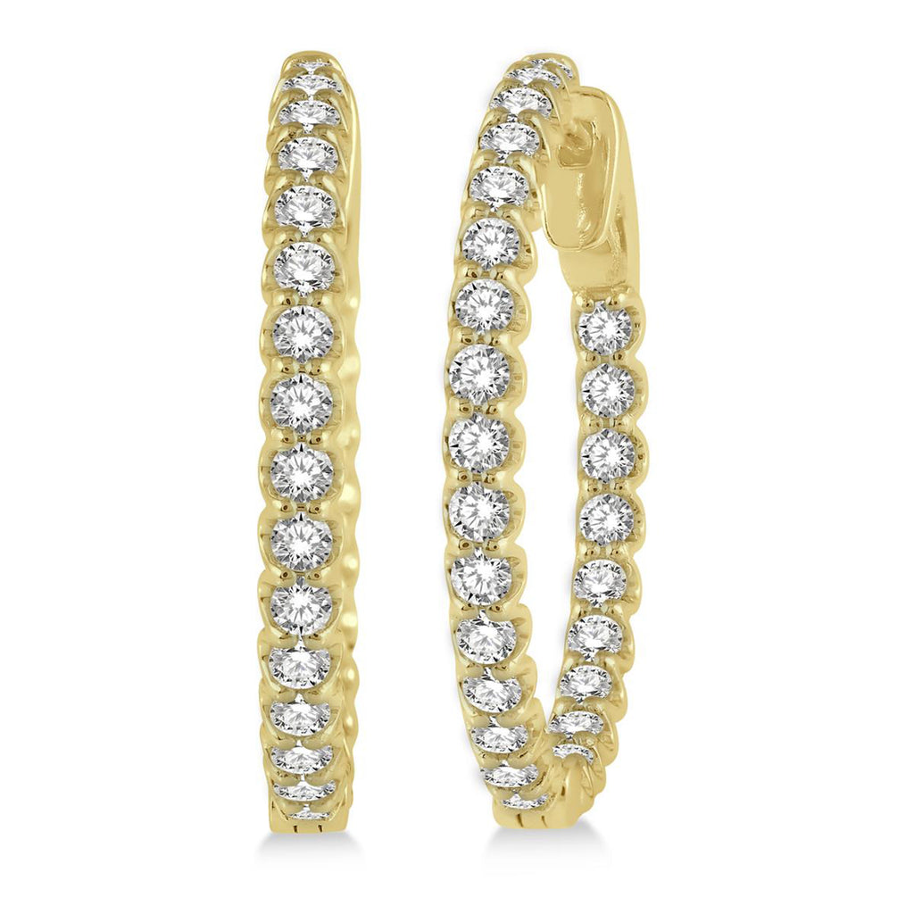Inside-Out 1.50twt Diamond Earrings