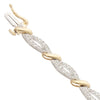 Two Tone Diamond Bracelet