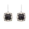 Onyx & Diamond Earrings