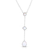 Opal Lariat Necklace