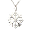 Sterling Silver Snowflake Necklace - Final Sale